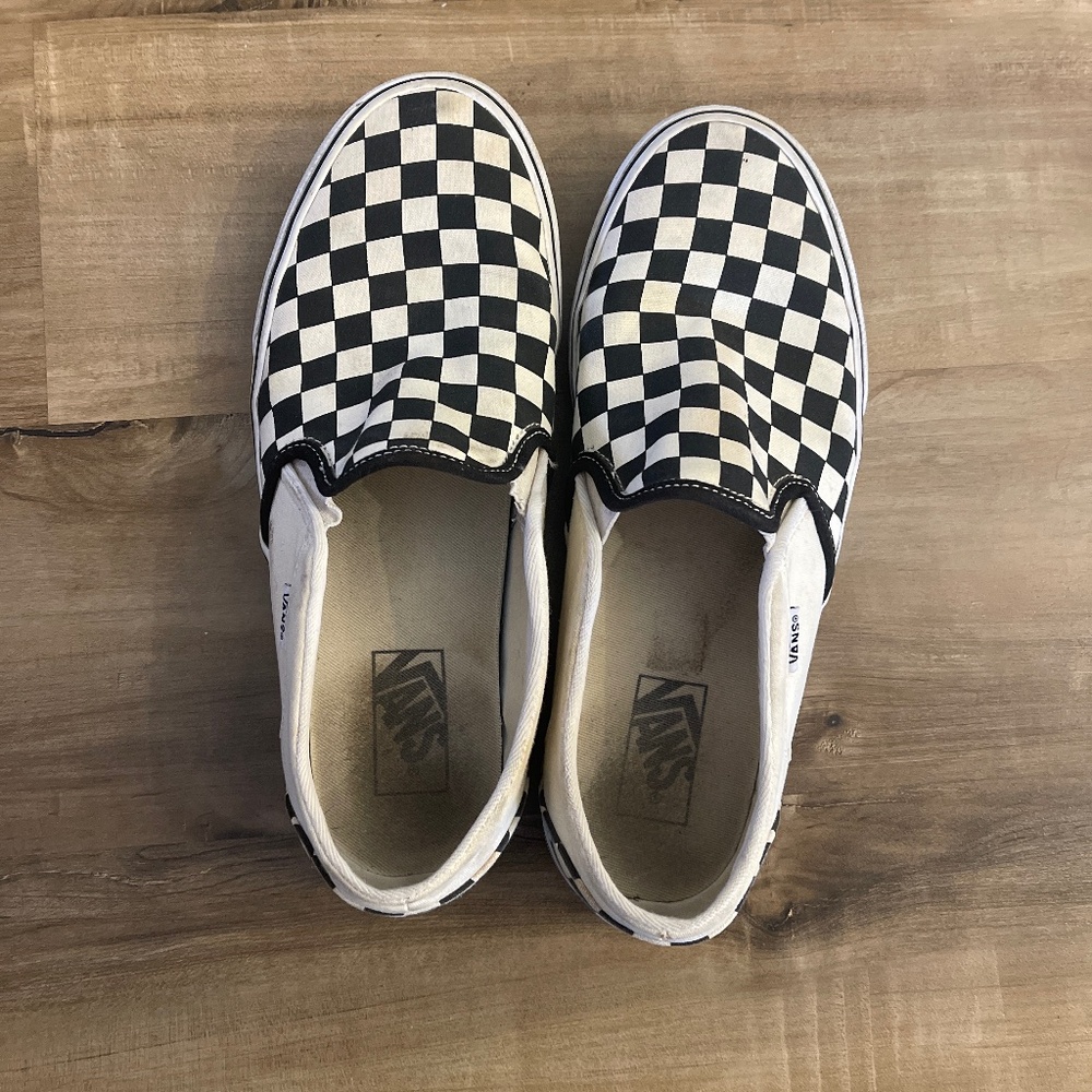 Checkered Vans